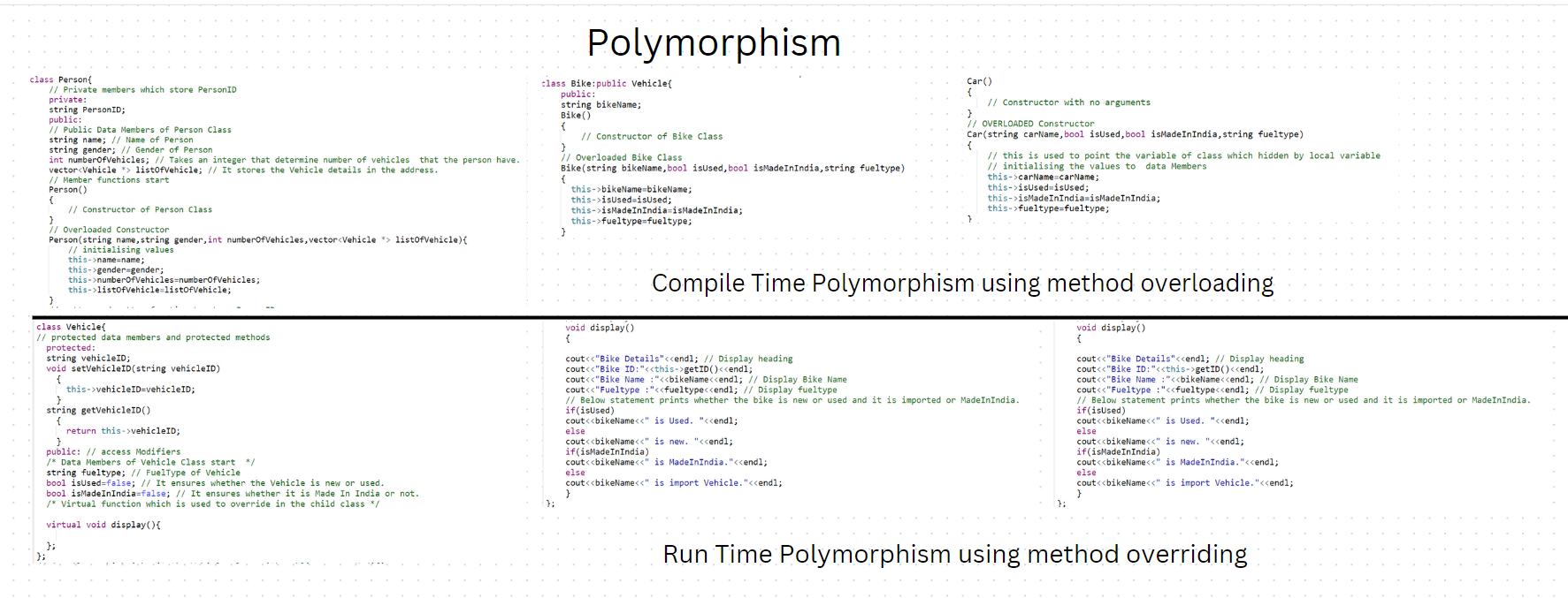 Polymorphism